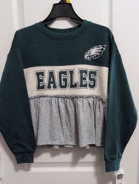 Girls Philadelphia Eagles Skirted Sweatshirt